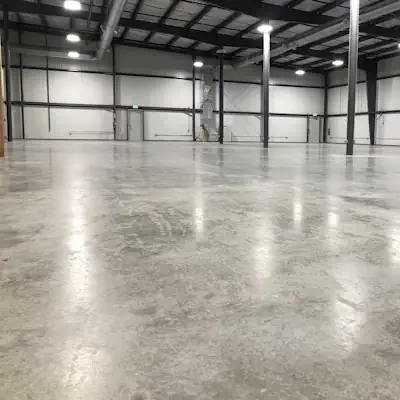 Industrial concrete sealing in a warehouse in Perth